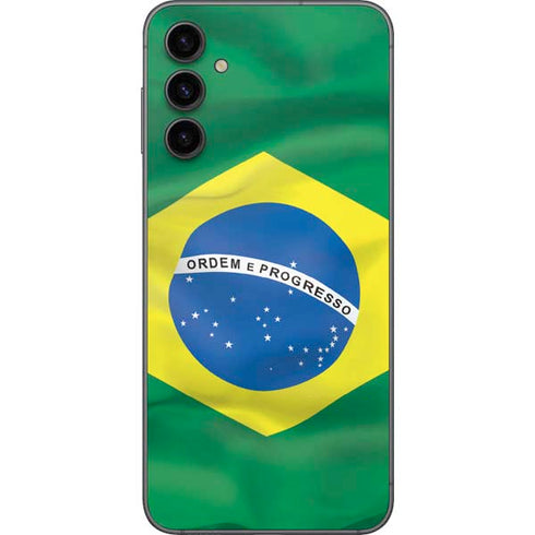 Brazil Flag Galaxy A14 5G Skin
